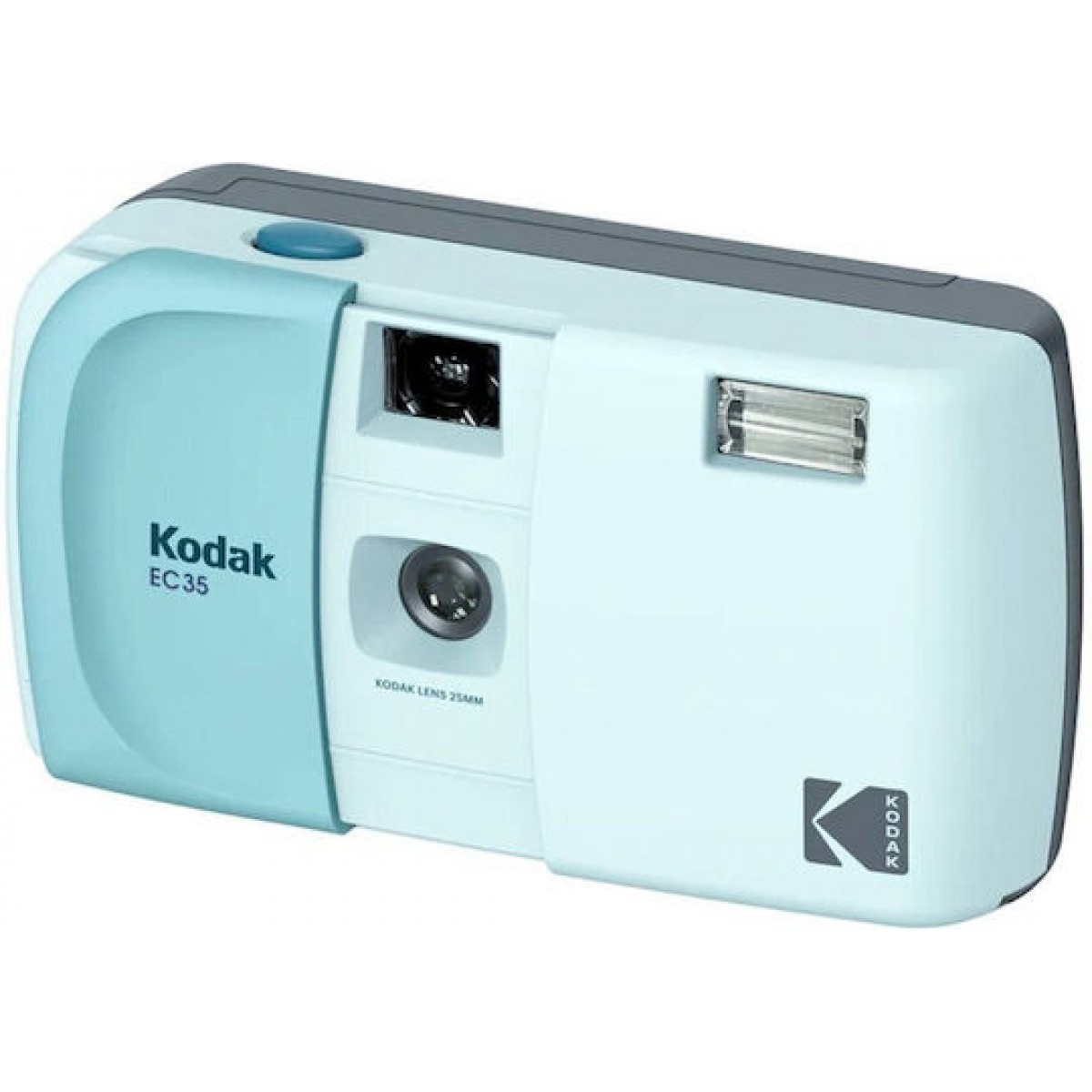 Kodak EC35 Φωτογραφική Μηχανή με Film Powder Blue