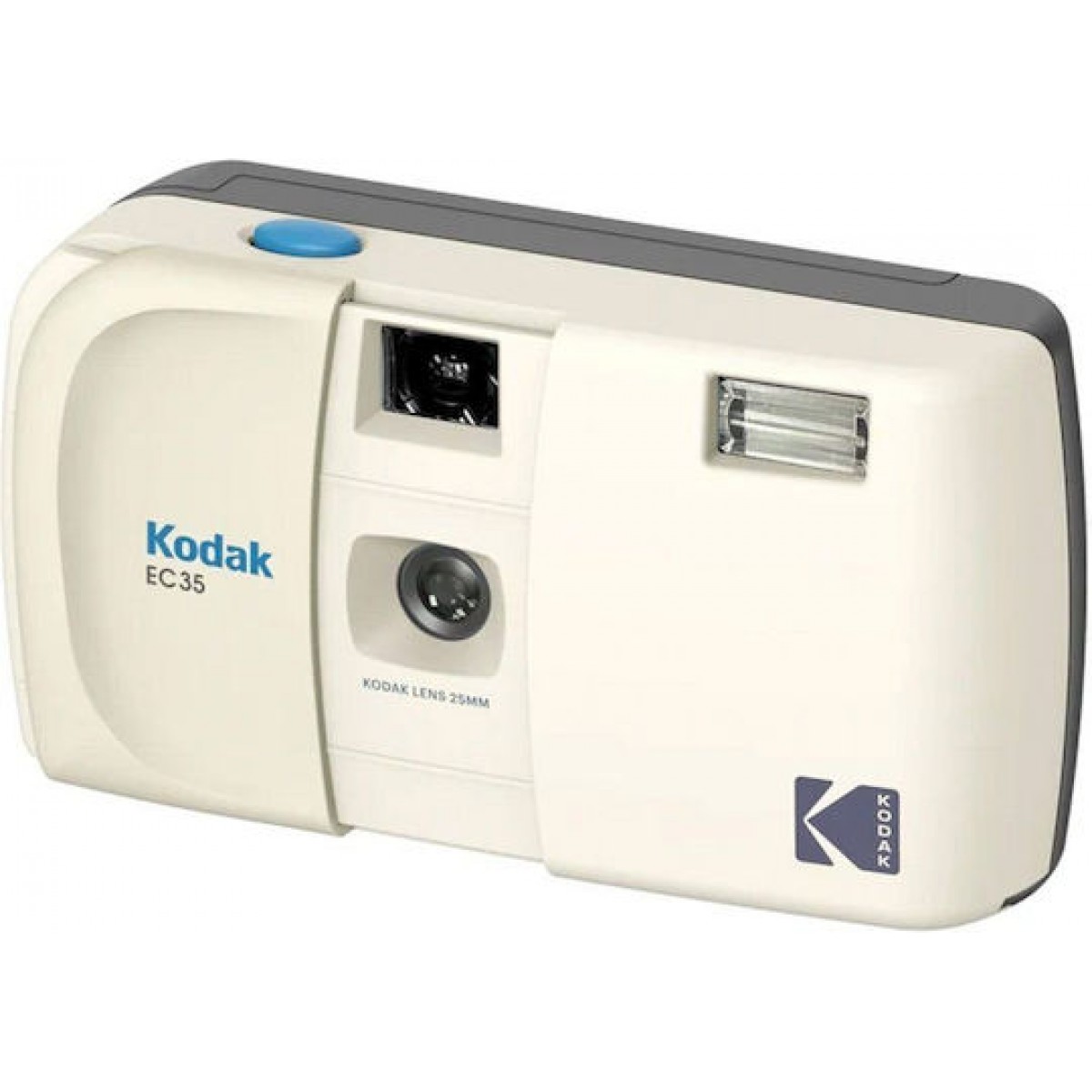 Kodak EC35 Φωτογραφική Μηχανή με Film Vanilla White