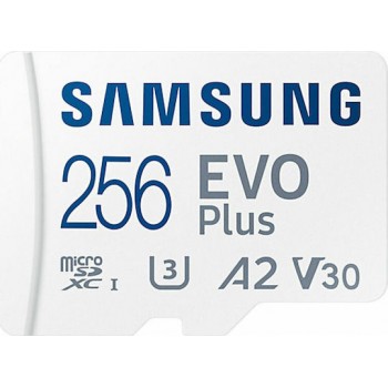 Samsung Evo Plus microSDXC 256GB Class 10 U3 V30 (2024)