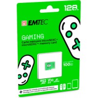 Emtec Gaming microSDXC 128GB Class 10 U3 V30 A1 UHS-I Emtec Gaming microSDXC 128GB Class 10 U3 V30 A1 UHS-I