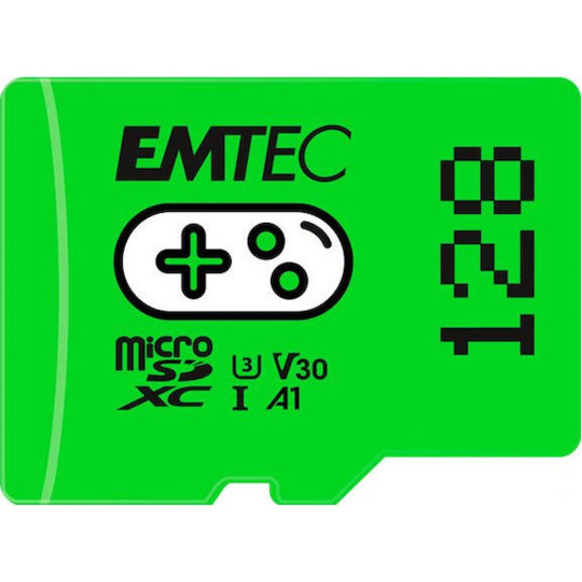 Emtec Gaming microSDXC 128GB Class 10 U3 V30 A1 UHS-I Emtec Gaming microSDXC 128GB Class 10 U3 V30 A1 UHS-I