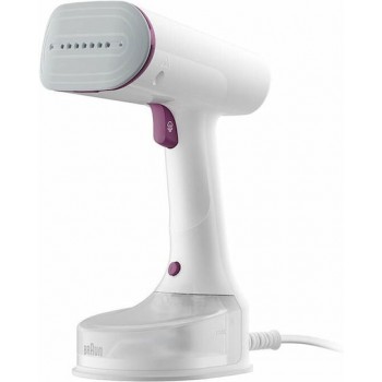Braun GS5011PU Ατμοκαθαριστής Ρούχων Χειρός 1200W με Δοχείο 150ml Λευκός