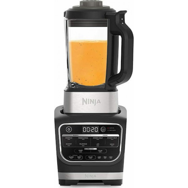 Ninja HB150EU Foodi Blender & Soup Maker Μπλέντερ με Γυάλινη Κανάτα 1.7 lt 1000W Μαύρο