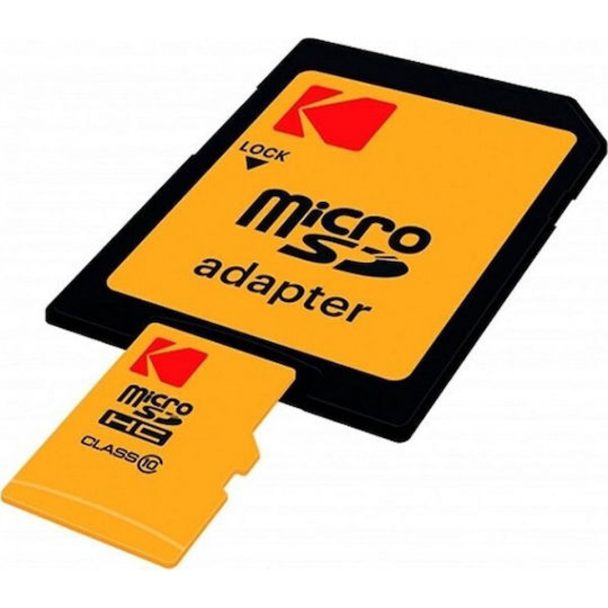 Kodak Micro SDHC 128GB U1 V10 UHS-I 85MB/s with Adapter