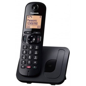 Panasonic KX-TGC250 Ασύρματο Τηλέφωνο Μαύρο Ελληνικό Μενού