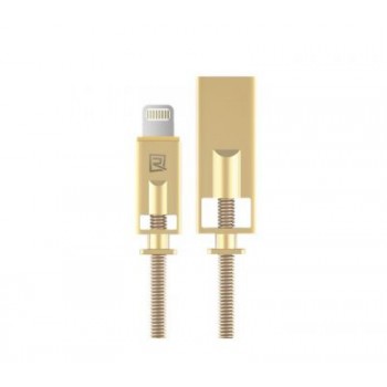 Remax RC 056i Royalty Cable for iP5/6/7/8/SE Gold