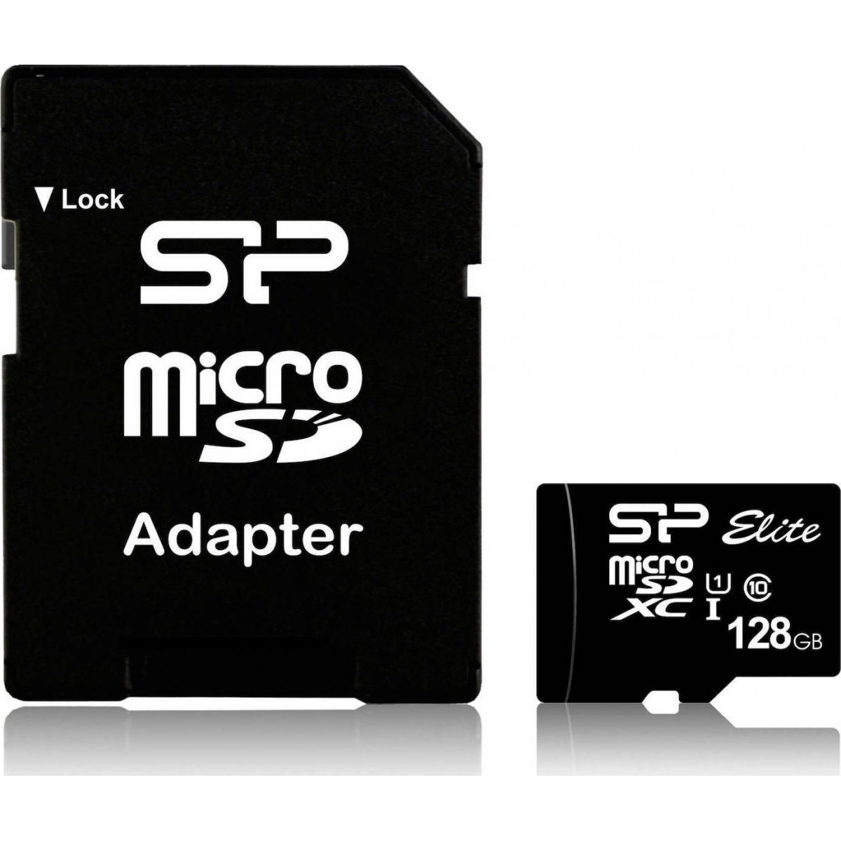 Silicon Power Elite microSDXC 128GB Class 10 U1 UHS-I με αντάπτορα Silicon Power Elite microSDXC 128GB Class 10 U1 UHS-I με αντάπτορα