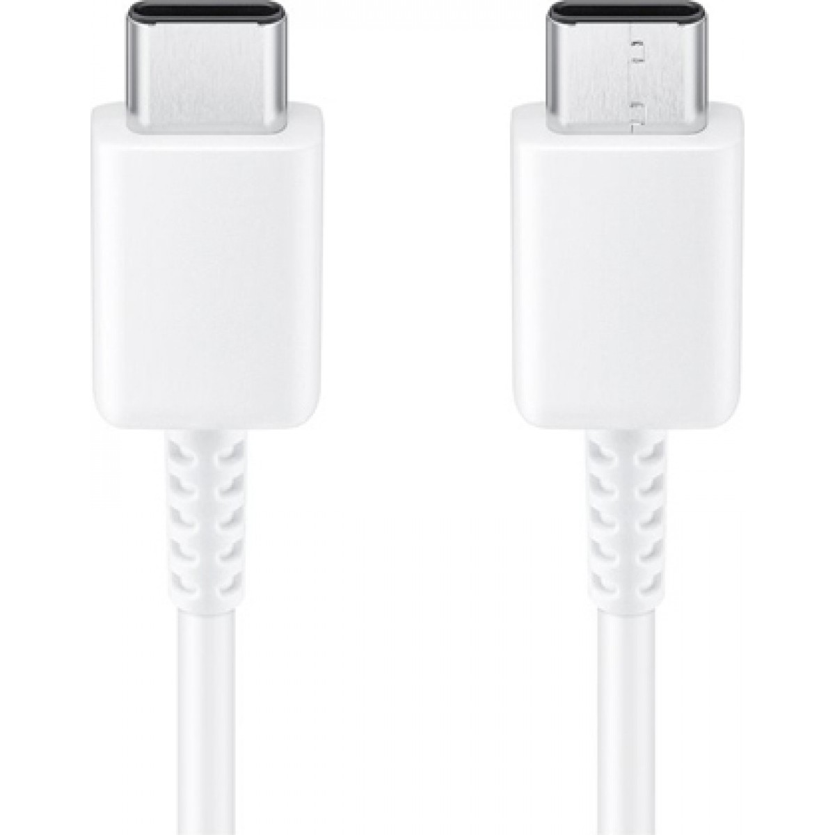 Samsung Regular USB 2.0 Cable USB-C male - USB-C male Λευκό 1m Bulk (EP-DA705BWEGWW)