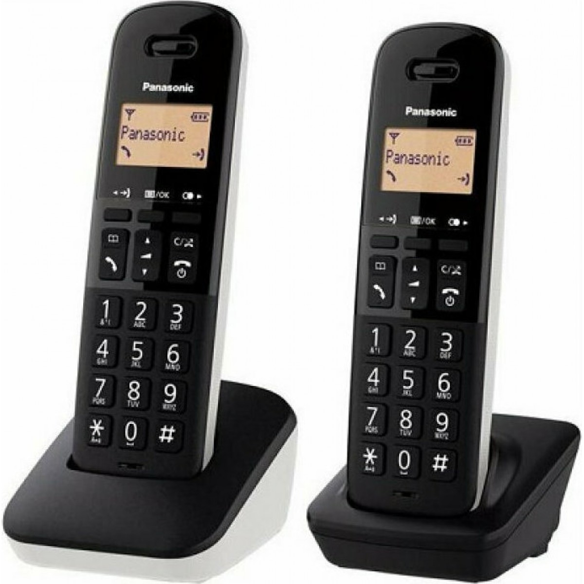 Panasonic KX-TGB612JTW Ασύρματο Τηλέφωνο Duo Panasonic KX-TGB612JTW Ασύρματο Τηλέφωνο Duo