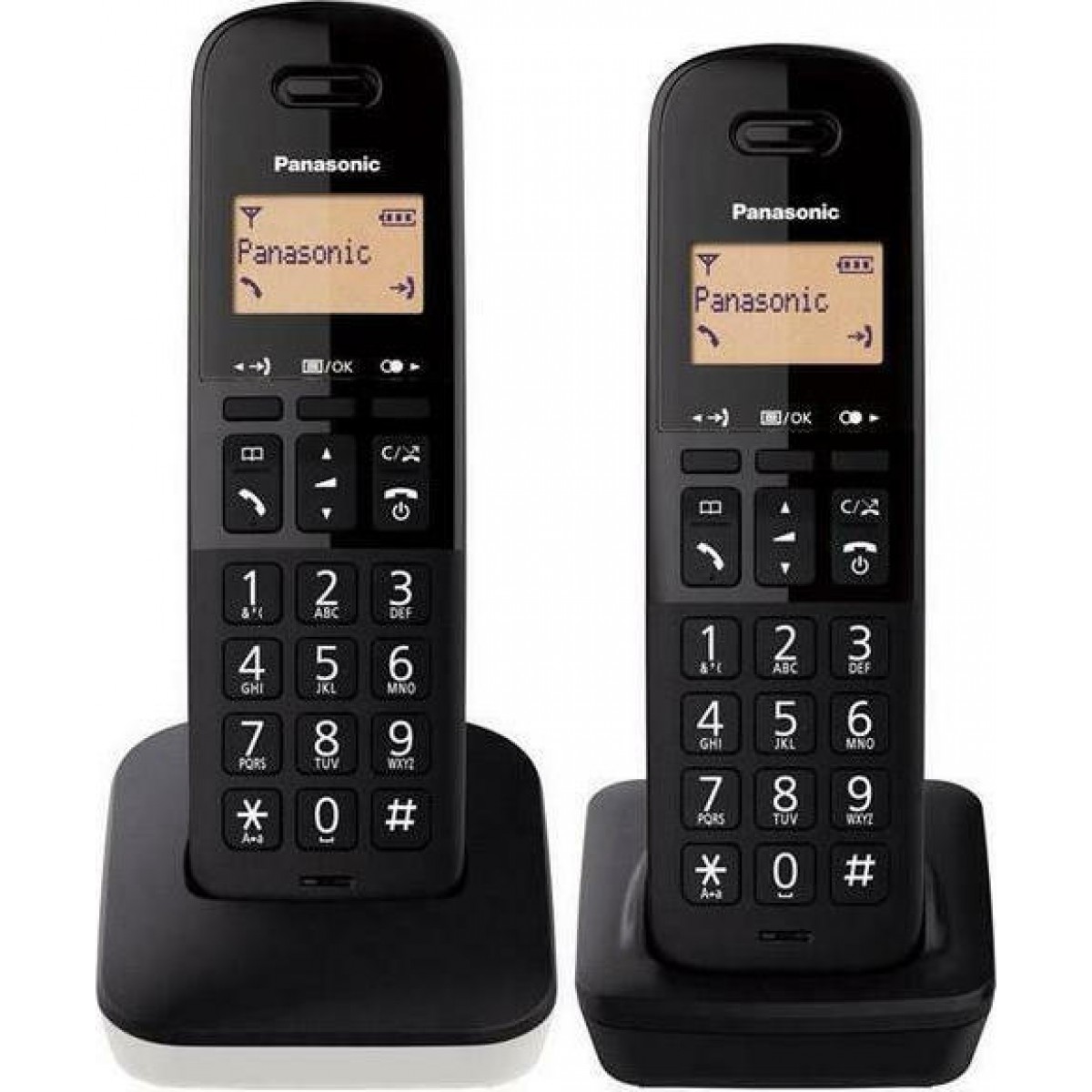 Panasonic KX-TGB612JTW Ασύρματο Τηλέφωνο Duo Panasonic KX-TGB612JTW Ασύρματο Τηλέφωνο Duo
