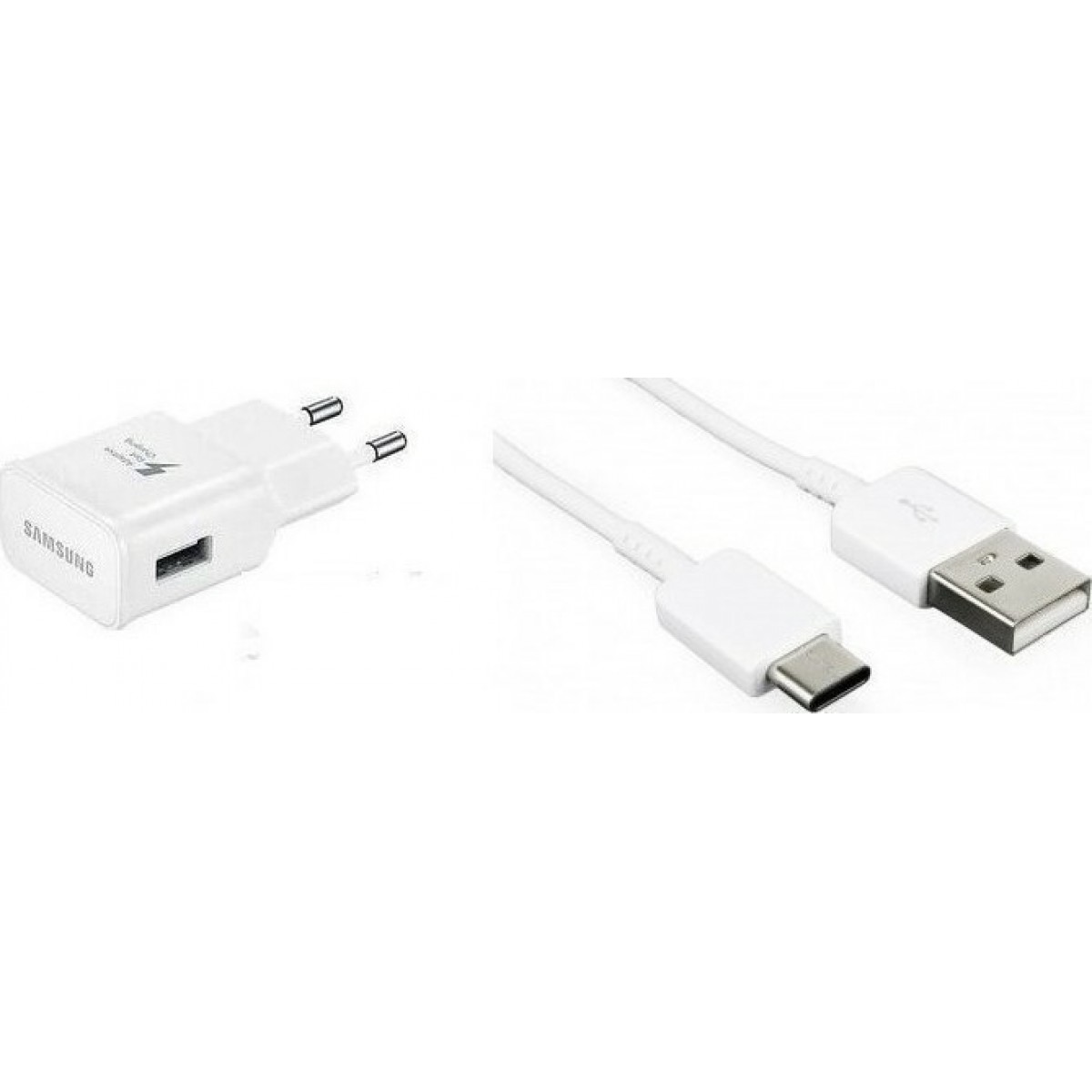 Sasmung USB Type-C Cable & Wall Adapter Λευκό (EP-TA20EWE+EP-DN930CWE) (Retail) Sasmung USB Type-C Cable & Wall Adapter Λευκό (EP-TA20EWE+EP-DN930CWE) (Retail)
