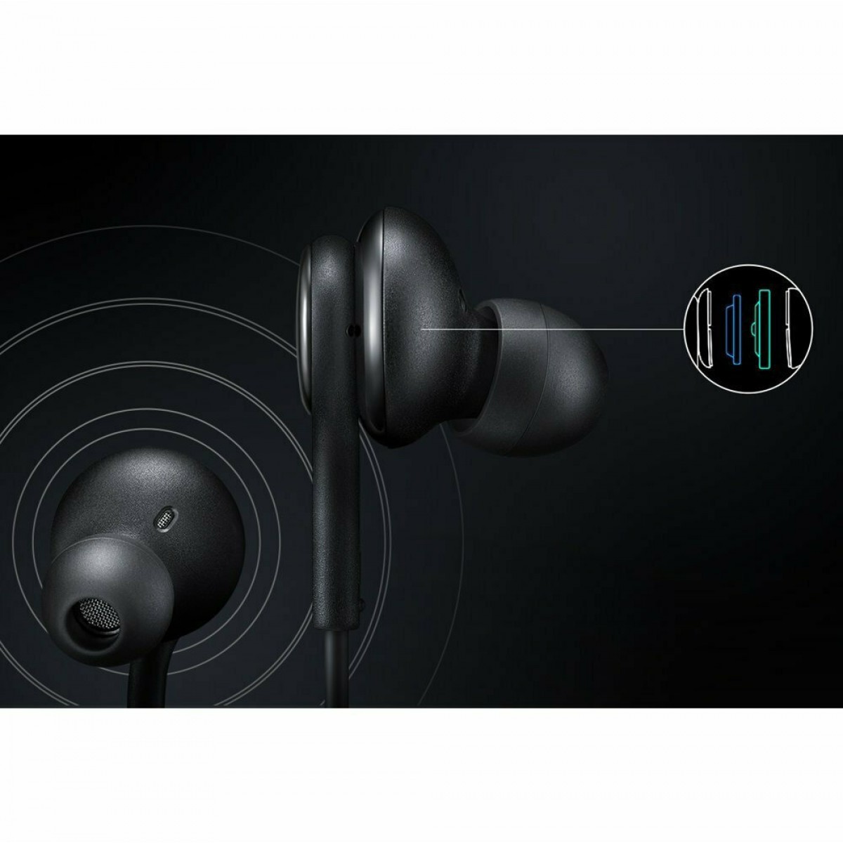 Samsung EO-IA500 In-ear Handsfree με Βύσμα 3.5mm Μαύρο Original Retail Samsung EO-IA500 In-ear Handsfree με Βύσμα 3.5mm Μαύρο Original Retail