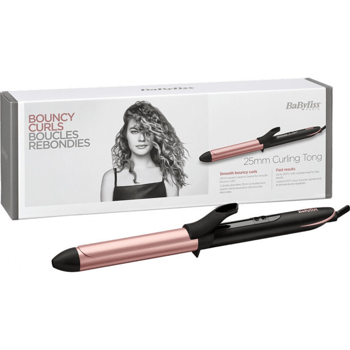 Babyliss Bouncy Curles Ψαλίδι Μαλλιών για Μπούκλες C451E