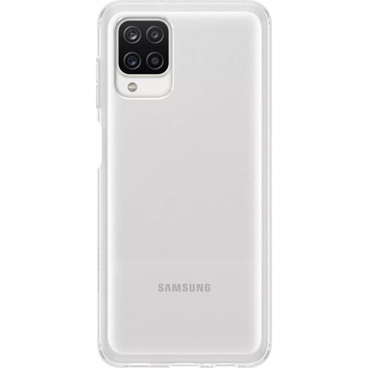 Samsung Clear Cover Back Cover Σιλικόνης Διάφανο (Galaxy A12)