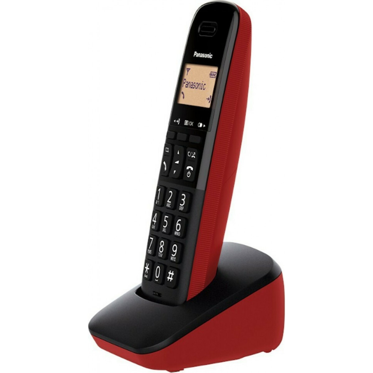 Panasonic Cordless Standard DECT Κόκκινο KX-TGB610JTR Panasonic Cordless Standard DECT Κόκκινο KX-TGB610JTR