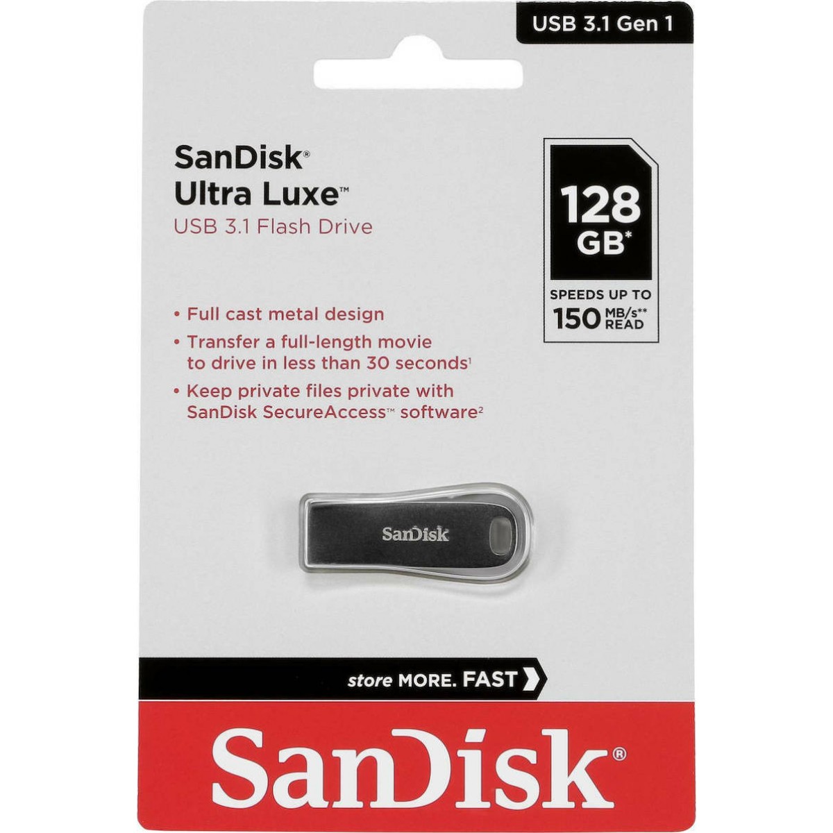 Sandisk Ultra Luxe 128GB USB 3.1 Sandisk Ultra Luxe 128GB USB 3.1