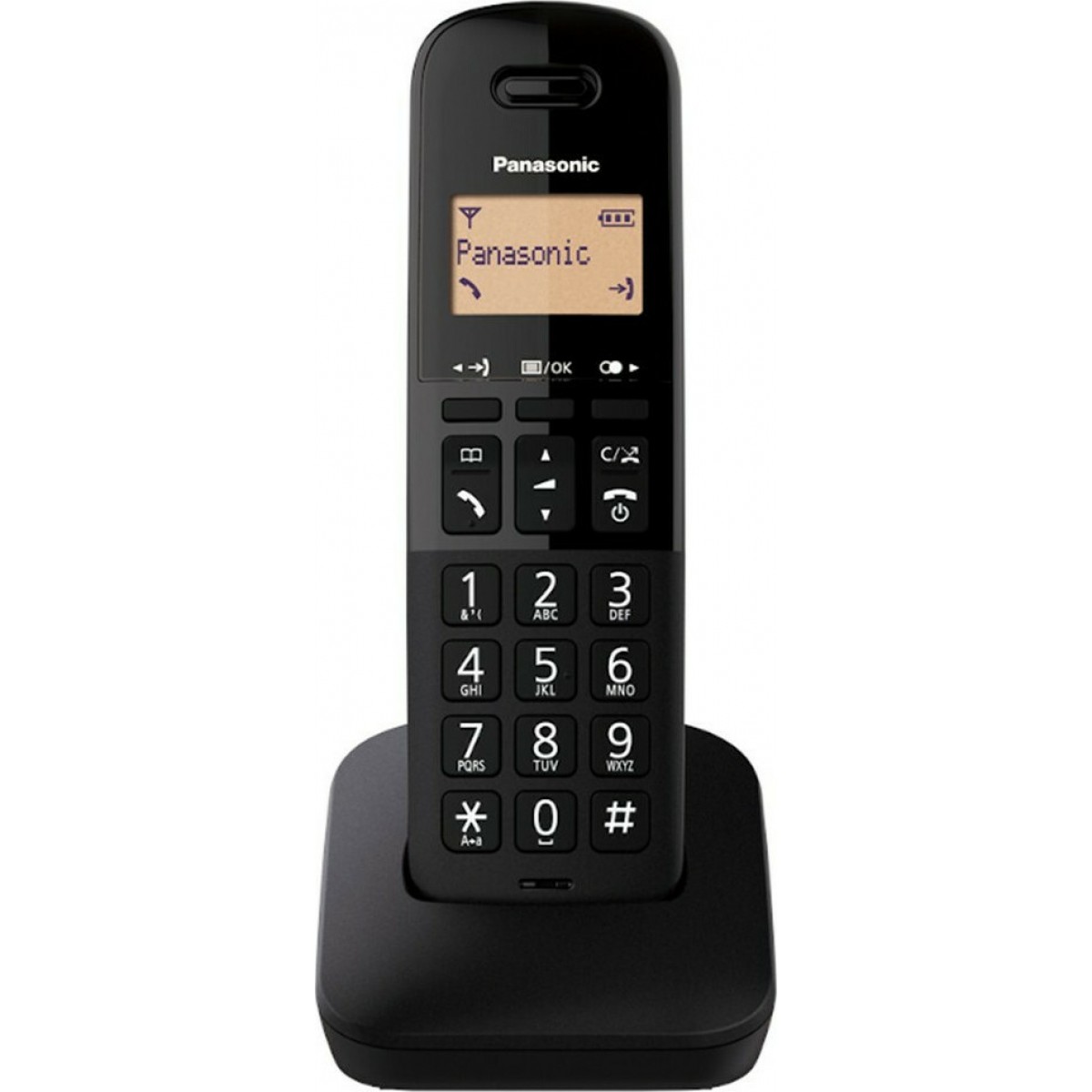 Panasonic KX-TGB610JTB Ασύρματο Τηλέφωνο Μαύρο Panasonic KX-TGB610JTB Ασύρματο Τηλέφωνο Μαύρο