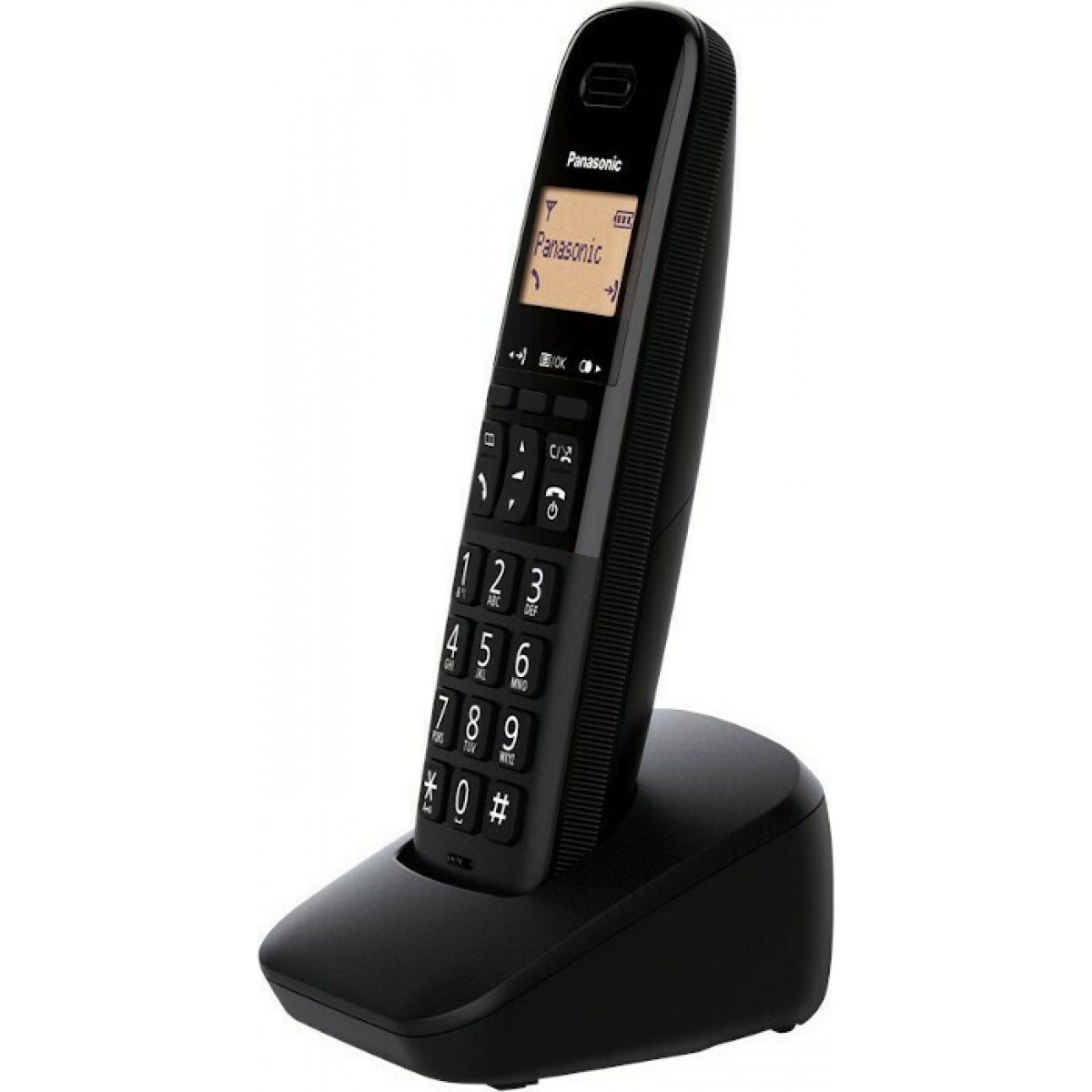 Panasonic KX-TGB610JTB Ασύρματο Τηλέφωνο Μαύρο Panasonic KX-TGB610JTB Ασύρματο Τηλέφωνο Μαύρο