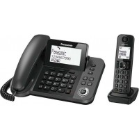 Panasonic KX-TGF310 Ασύρματο Τηλέφωνο Duo με Aνοιχτή Aκρόαση Μαύρο Panasonic KX-TGF310 Ασύρματο Τηλέφωνο Duo με Aνοιχτή Aκρόαση Μαύρο