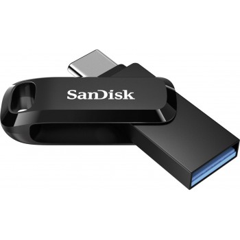 Sandisk Ultra Dual Drive Go 256GB USB 3.1 Stick με σύνδεση USB-A & USB-C Μαύρο