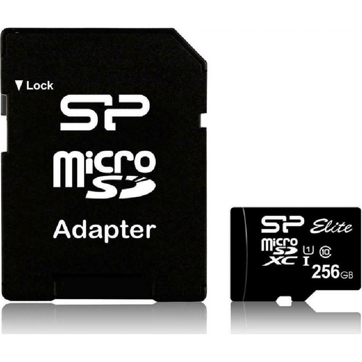 Silicon Power Elite microSDXC 256GB Class 10 U1 UHS-I με αντάπτορα Silicon Power Elite microSDXC 256GB Class 10 U1 UHS-I με αντάπτορα
