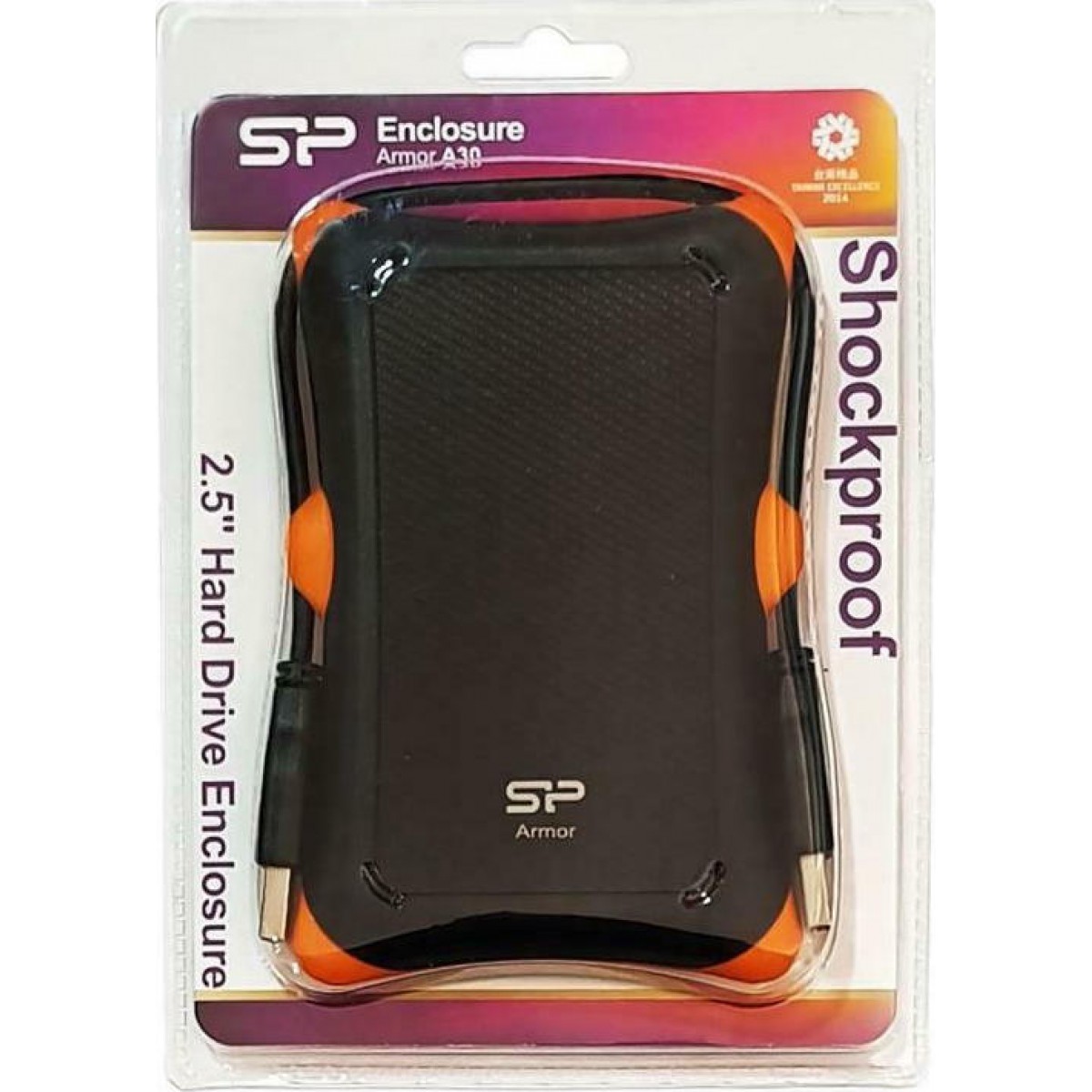 Silicon Power Armor A30 Enclosure Μαύρο Silicon Power Armor A30 Enclosure Μαύρο