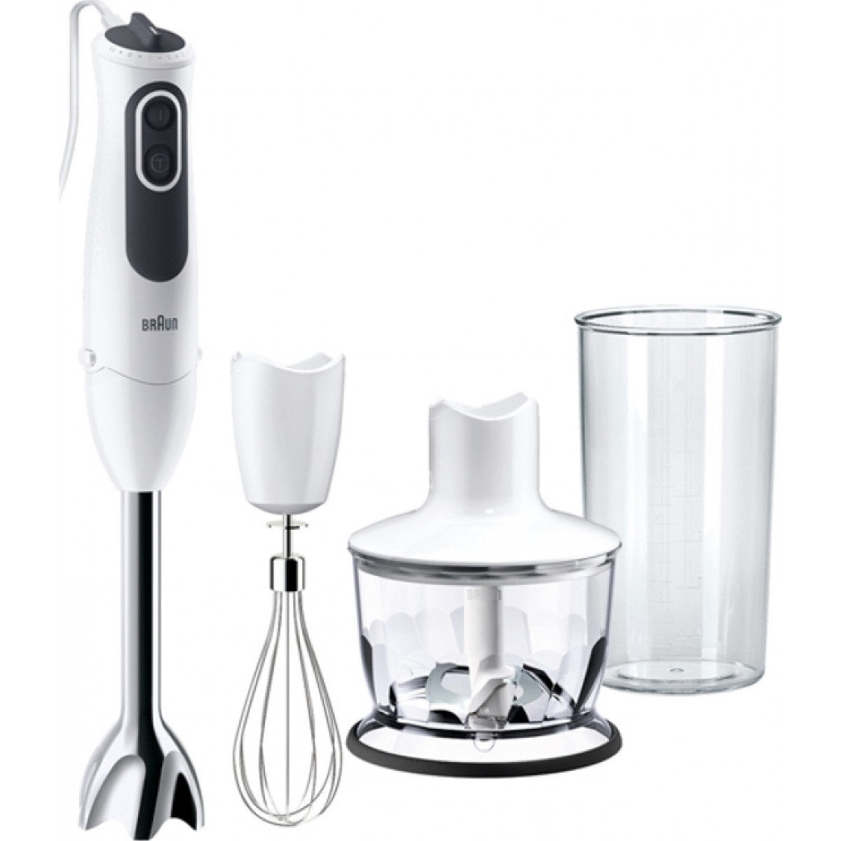 Braun MultiQuick 3 MQ 3135 WH Sauce Ραβδομπλέντερ με Ανοξείδωτη Ράβδο 750W Λευκό Braun MultiQuick 3 MQ 3135 WH Sauce Ραβδομπλέντερ με Ανοξείδωτη Ράβδο 750W Λευκό