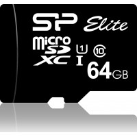 Silicon Power Elite microSDXC 64GB U1 with Adapter Silicon Power Elite microSDXC 64GB U1 with Adapter