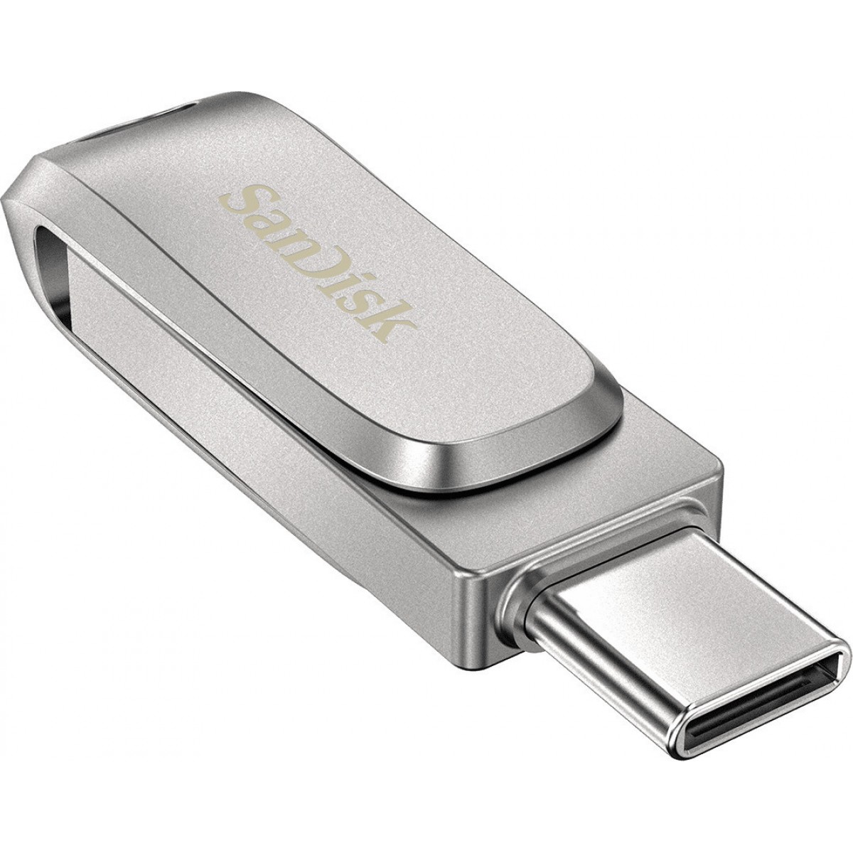 Sandisk Ultra Dual Drive Luxe 128GB USB 3.1 Stick με σύνδεση USB-C Ασημί Sandisk Ultra Dual Drive Luxe 128GB USB 3.1 Stick με σύνδεση USB-C Ασημί