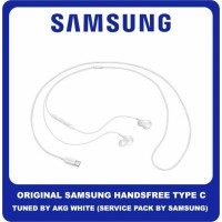 Samsung EO-IC100 Bulk In-ear Handsfree με Βύσμα USB-C Λευκό