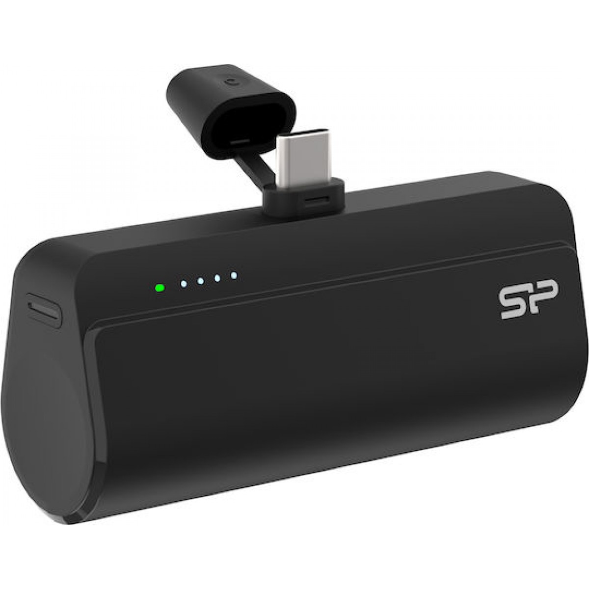 Silicon Power QD50 Power Bank 5000mAh 20W με Θύρα USB-C Power Delivery Μαύρο