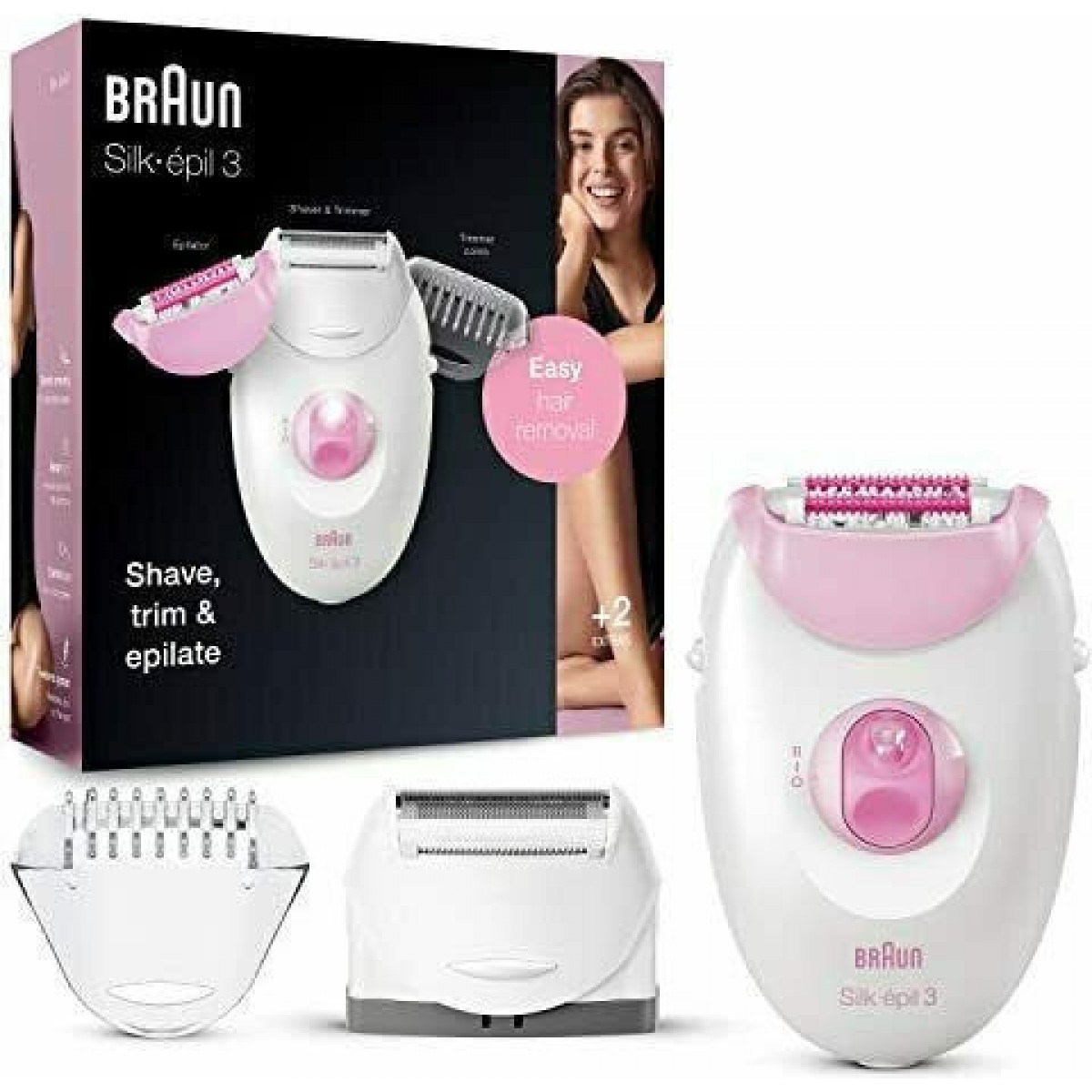 Braun Silk-epil 3 Perfection Legs & Body Αποτριχωτική Μηχανή Epilator για Σώμα SE 3270 Braun Silk-epil 3 Perfection Legs & Body Αποτριχωτική Μηχανή Epilator για Σώμα SE 3270