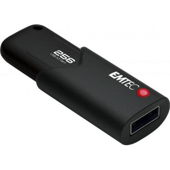 Emtec Click Secure 256GB USB 3.2 Stick Μαύρο