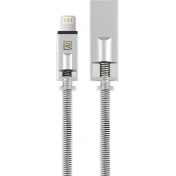 Remax Braided USB to Lightning Cable Silver 1m (Royalty)