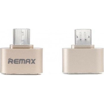Remax RA-OTG Micro USB Χρυσό